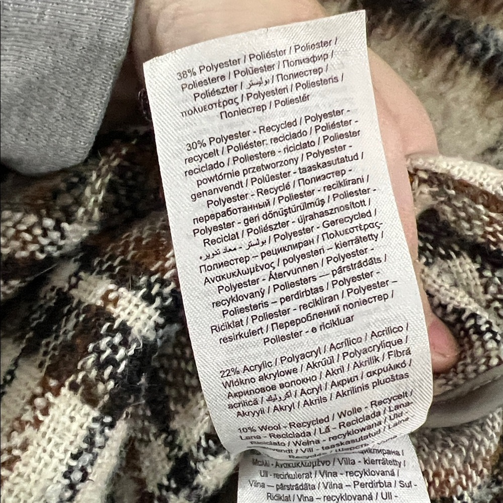 Vero Moda thick plaid shacket - Picture 5 of 5